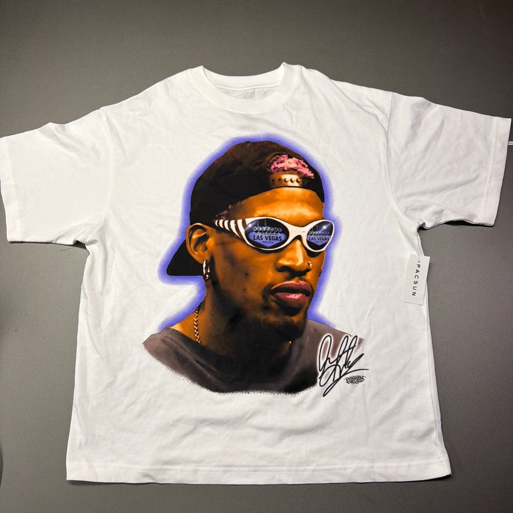 PacSun RODMAN BRAND Las Vegas‎ Shades T-Shirt Men's Large NWT